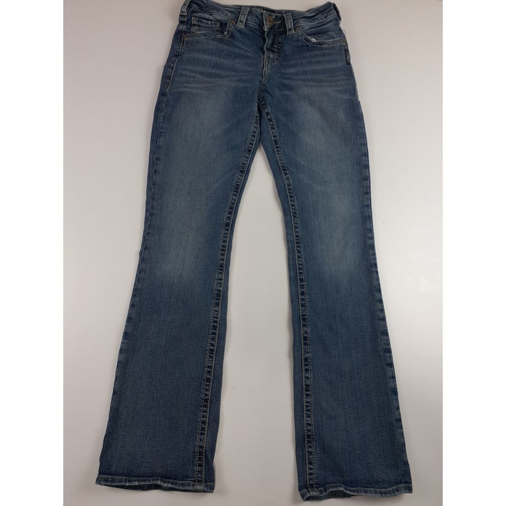 SILVER AVERY BOOTCUT JEANS SZ 25 X 31